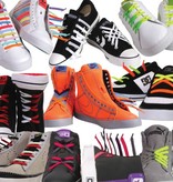 U-LACE VETERS U-Laces classic mix-n-match elastische veters fuchsia 6 stuks