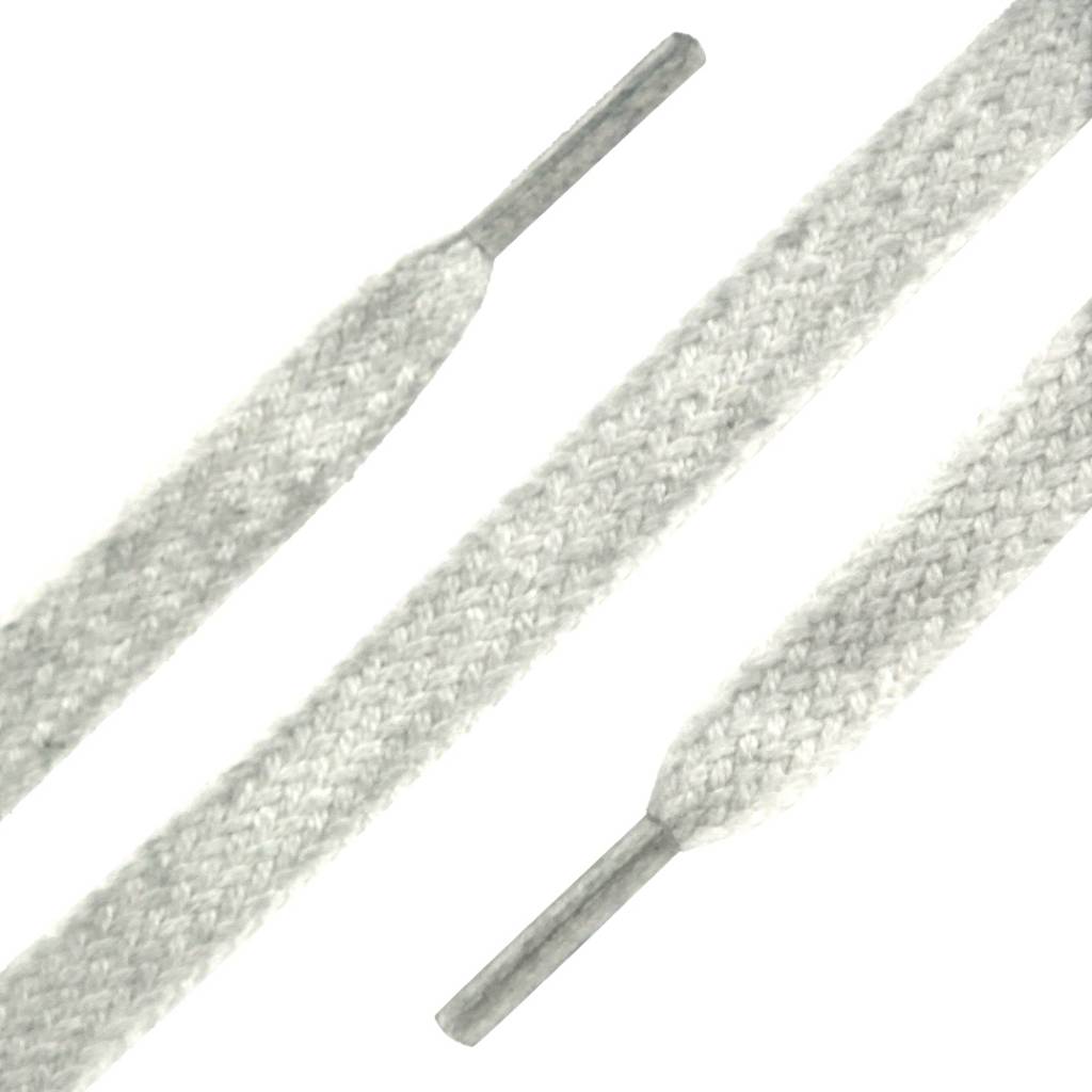 SL LINE Platte sneaker veters lichtgrijs 120cm met vintage look