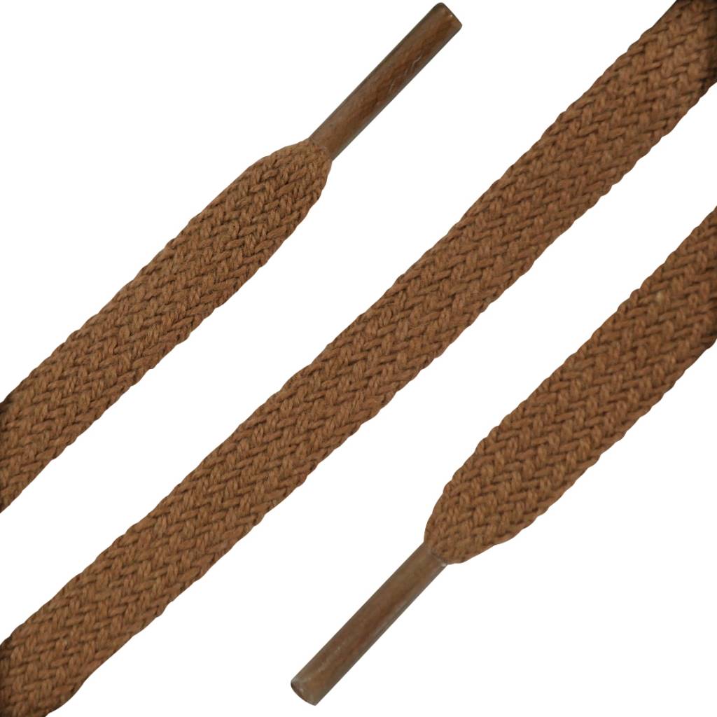 SL LINE Platte veters cognac 60cm voor sneakers en nette schoenen