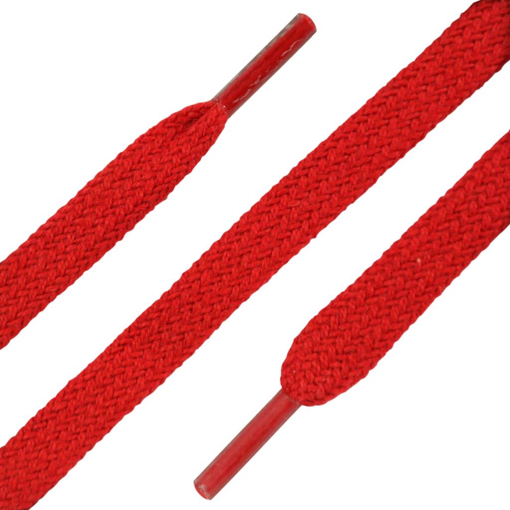 SL LINE Platte veters rood 60cm voor sneakers en nette schoenen