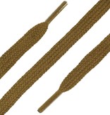 SL LINE Platte veters donkertaupe 75cm voor sneakers en nette schoenen