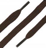 SL LINE Platte veters donkerbruin 90cm voor 5 tot 7 paar vetergaatjes