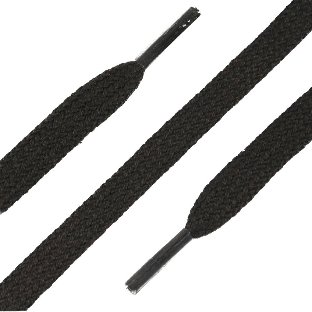 SL LINE Platte veters bruin 120cm voor schoenen met 7 tot 9 paar vetergaatjes