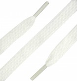 SL LINE Platte veters wit 150cm voor schoenen met veel vetergaatjes