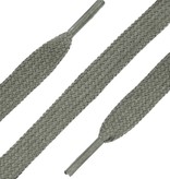 SL LINE Platte veters donkergrijs 150cm voor schoenen met veel vetergaatjes