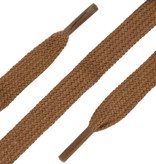 SL LINE Platte veters cognac 150cm voor schoenen met veel vetergaatjes
