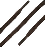 SL LINE Dikke ronde schoenveters donkerbruin 180cm katoen