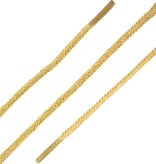 SL LINE Dunne ronde veters donkerbeige 60cm katoen