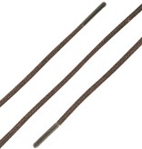 SL LINE Dunne ronde veters donkerbruin 60cm van katoen