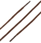 SL LINE Dunne ronde veters middenbruin 90cm van katoen