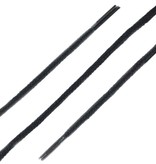 SL LINE Dunne ronde veters donkerblauw 120cm van katoen