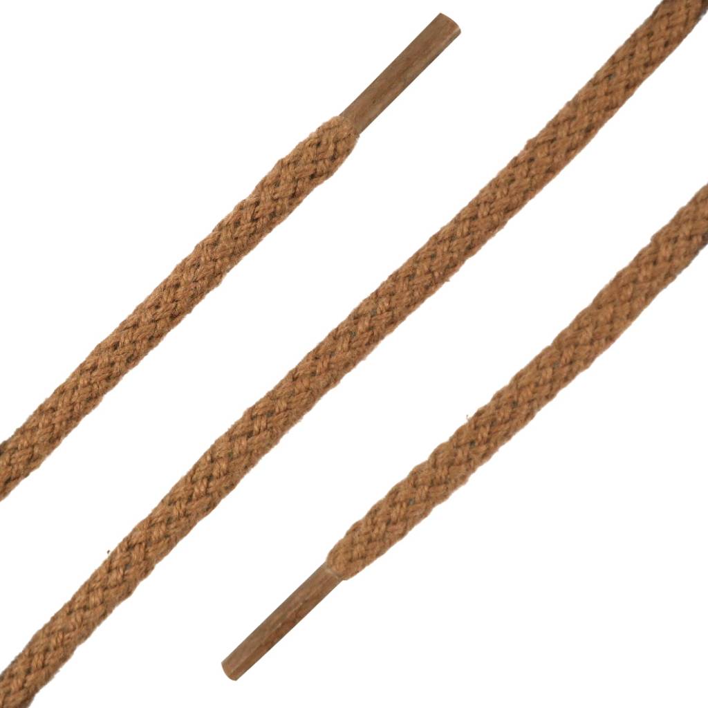 SL LINE Ronde veters cognac 60cm van katoen voor nette schoenen