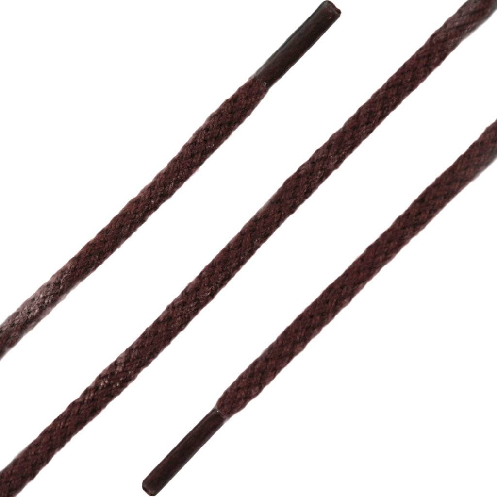 SL LINE Ronde veters bordeaux 60cm van katoen voor nette schoenen