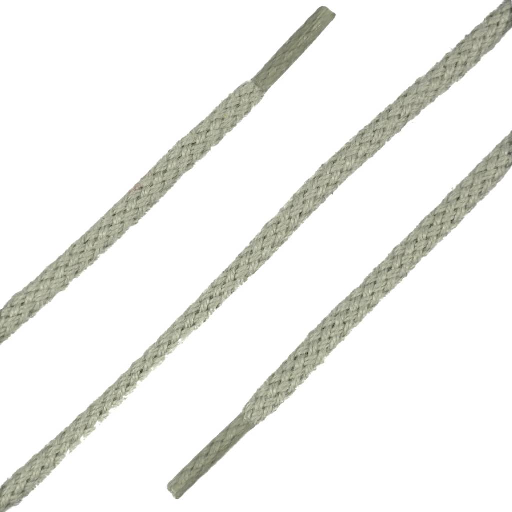 SL LINE Ronde veters lichtgrijs 75cm – sterke katoenen schoenveters