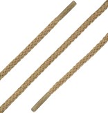 SL LINE Ronde veters taupe 150cm – sterke katoenen veters voor sneakers en schoenen