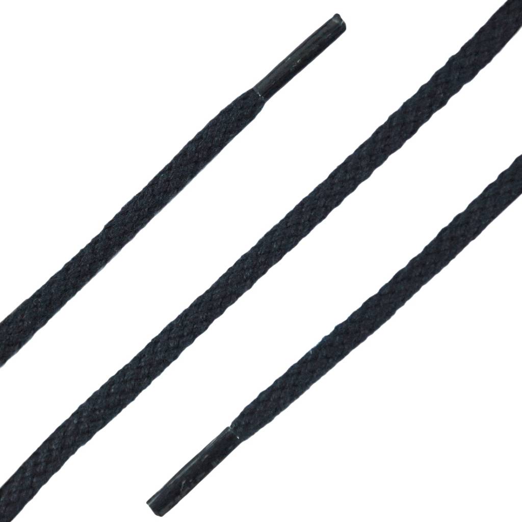 SL LINE Ronde veters donkerblauw 150cm – sterke katoenen veters voor elke schoen