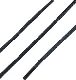 SL LINE Dunne ronde wax veters donkerblauw 75cm – luxe katoenen schoenveters