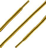 SL LINE SL ronde veters bruin-geel 120cm | Duurzame schoenveters 3mm