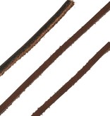 ShoeSupply.eu Leren veters middenbruin 120cm | Stevige vierkante lederen veters