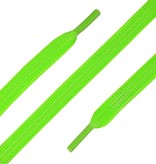 ShoeSupply.eu Platte elastische veters neon groen 90cm | Comfortabele instapveters