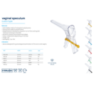 Speculum XXS geel (voorheen S groen)