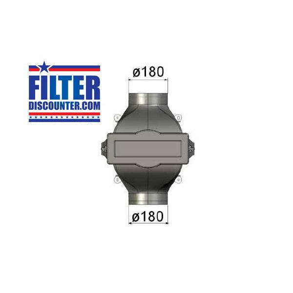 Zehnder Feinstaubfilter für Zehnder filterbox DN180