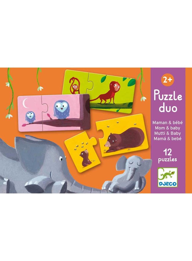 Puzzle Duo/Trio - Mutter und Kind