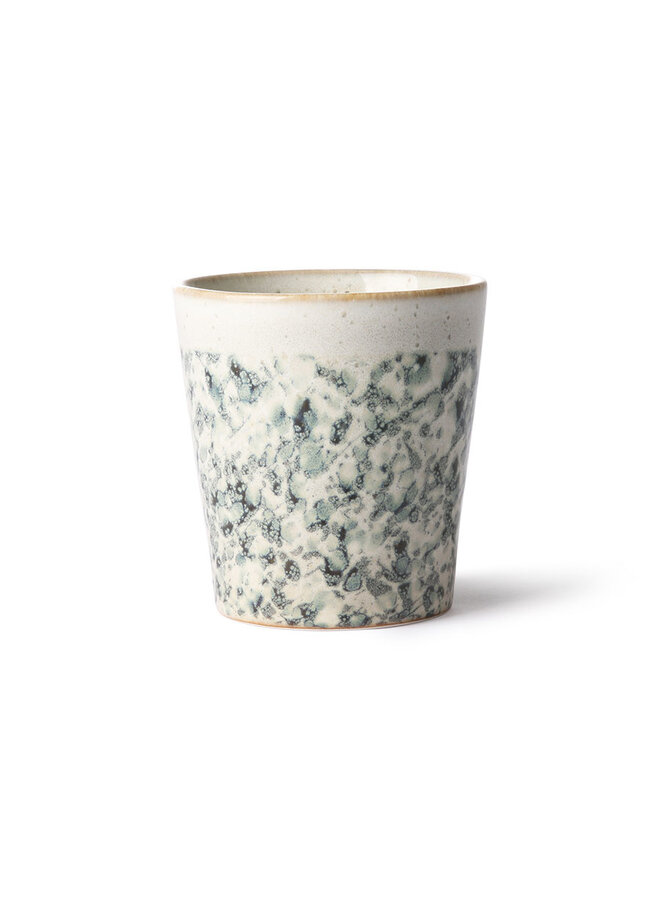 Ceramic 70's coffee mug - Hail