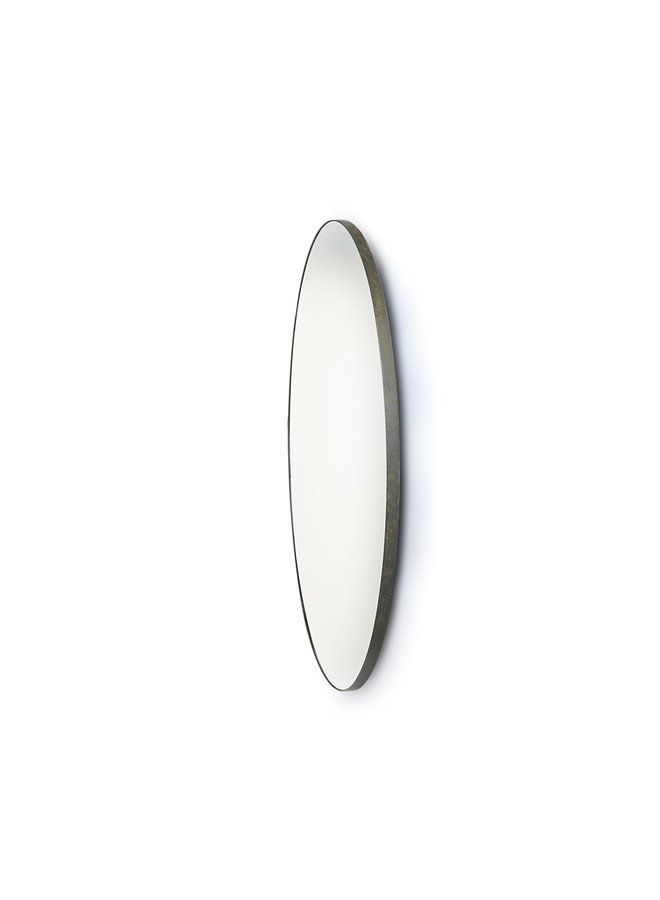 ROUND MIRROR metal frame