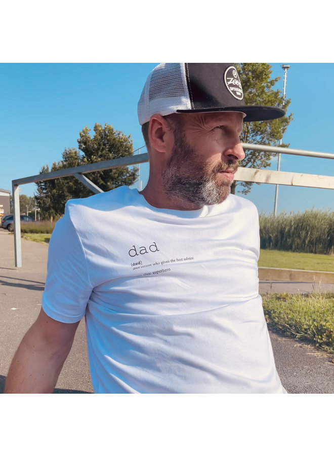 DAD T-Shirt - white