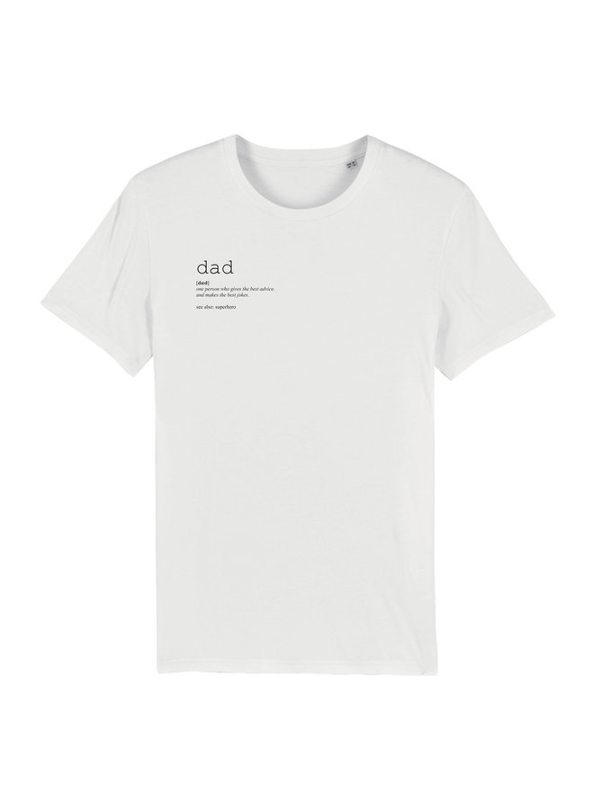 DAD T-Shirt - white