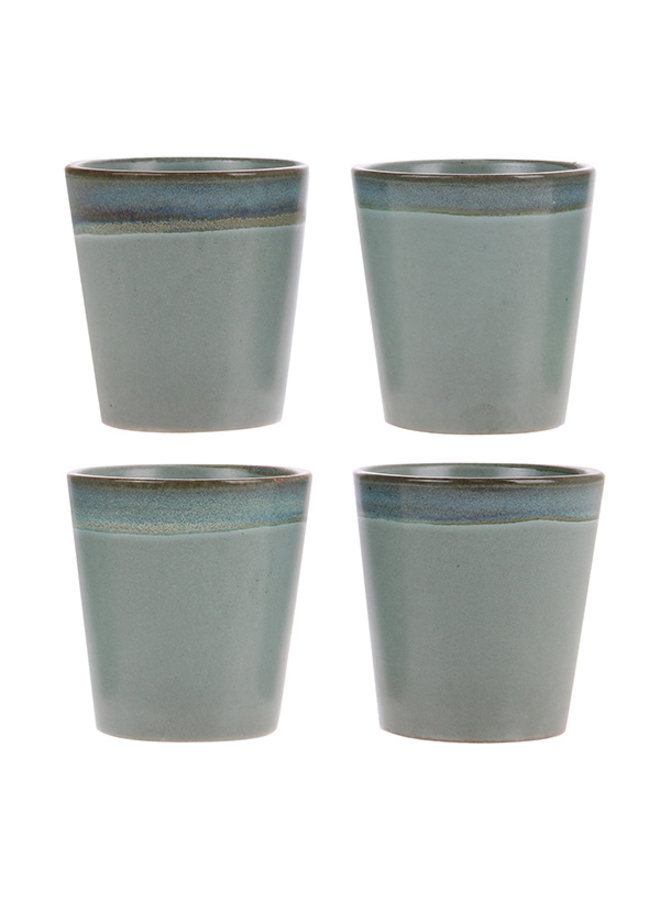 Ceramic 70's mug - Moss