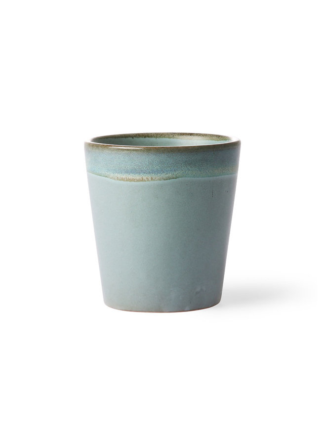 Ceramic 70's mug - Moss