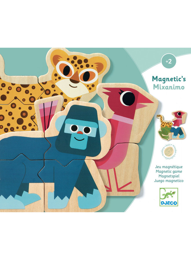 Mixanimo houten magneten