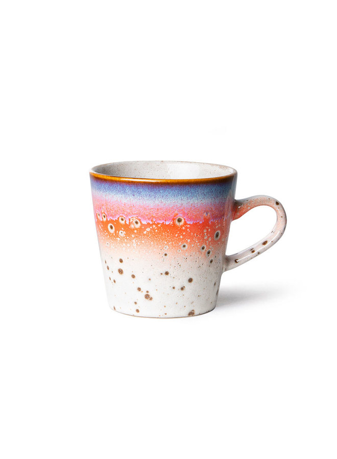 70s Ceramics Americano Mug - Asteroids