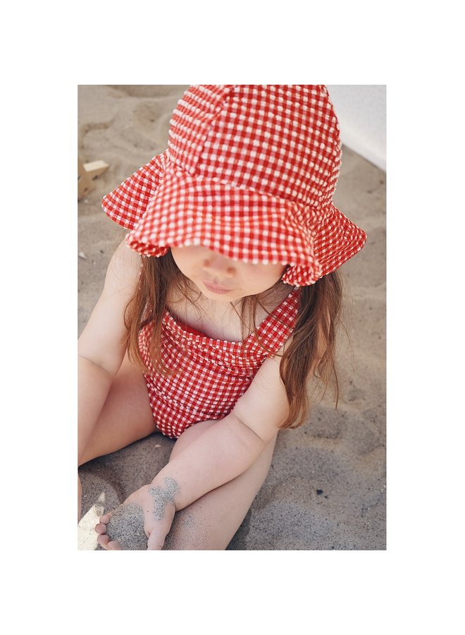 Fresia Sunhat - Fiery Red