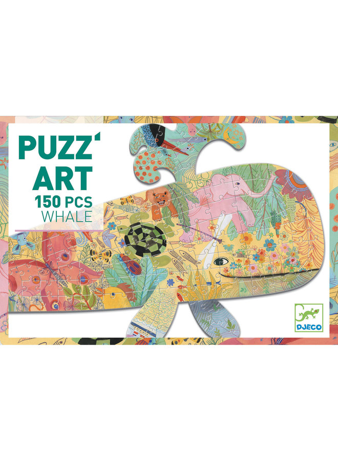 Puzzelkunst - Walvis