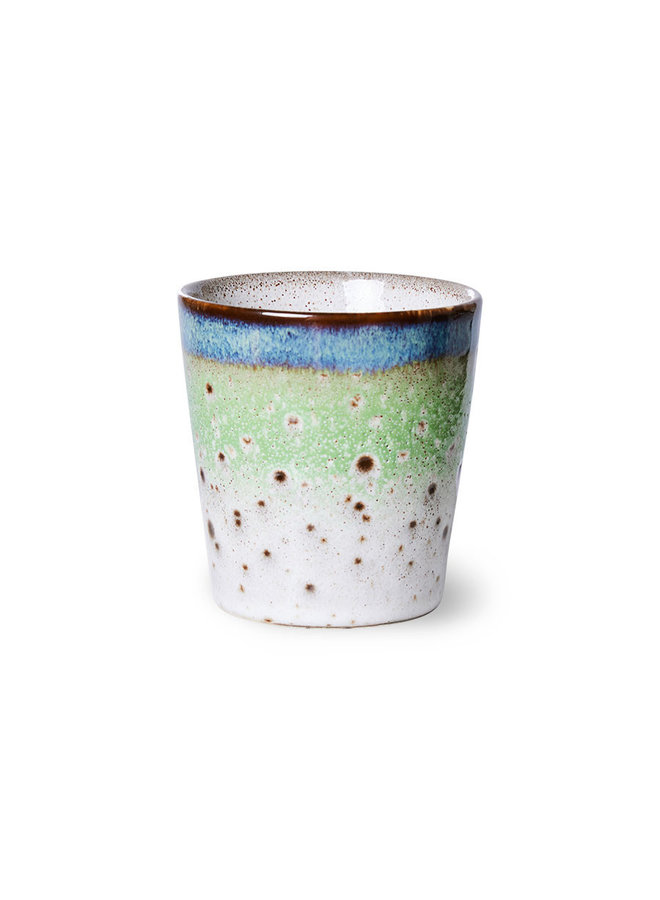 70s ceramics coffee mug - Comet