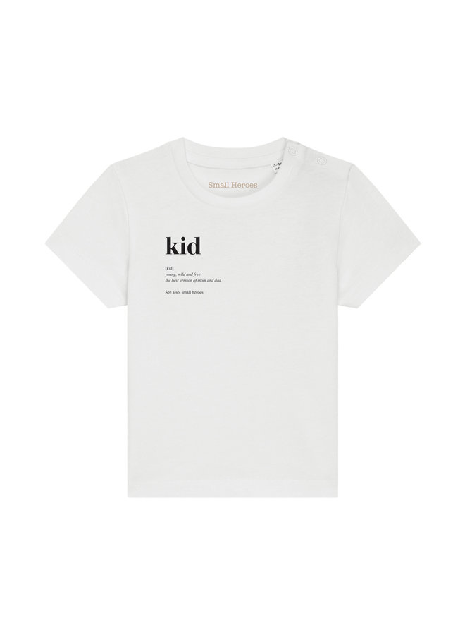 KID T-Shirt Baby - white