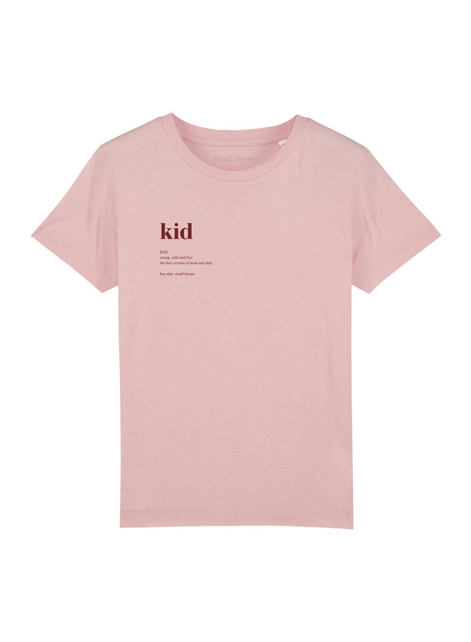 KID T-Shirt - cotton pink