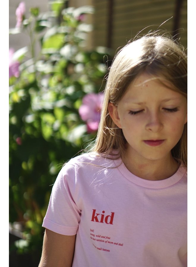 KID T-Shirt - cotton pink