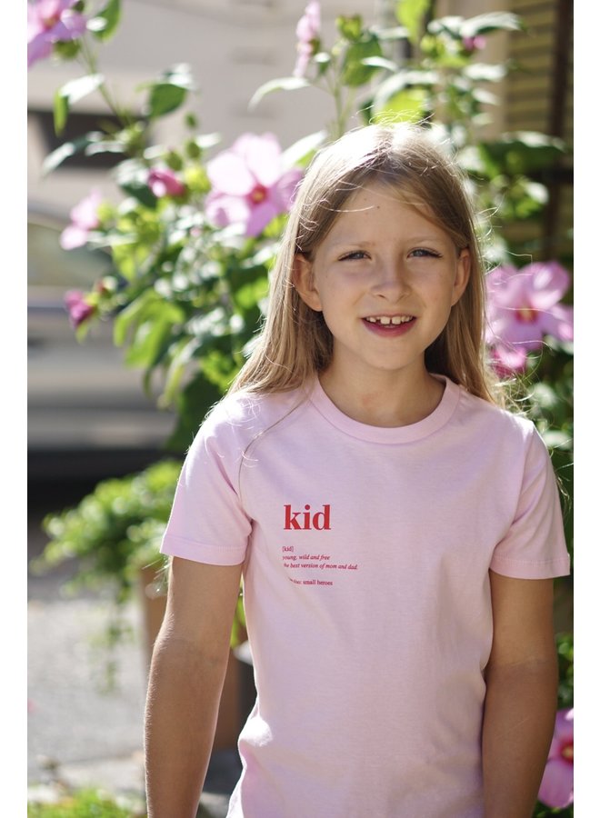KID T-Shirt - cotton pink