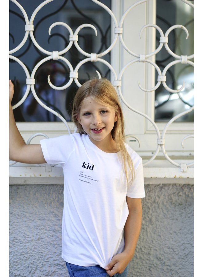 KID T-Shirt - white neu