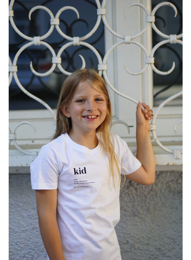 KID T-Shirt - white new