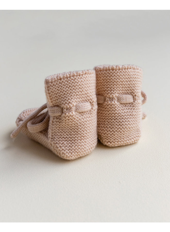 Baby Booties - Apricot