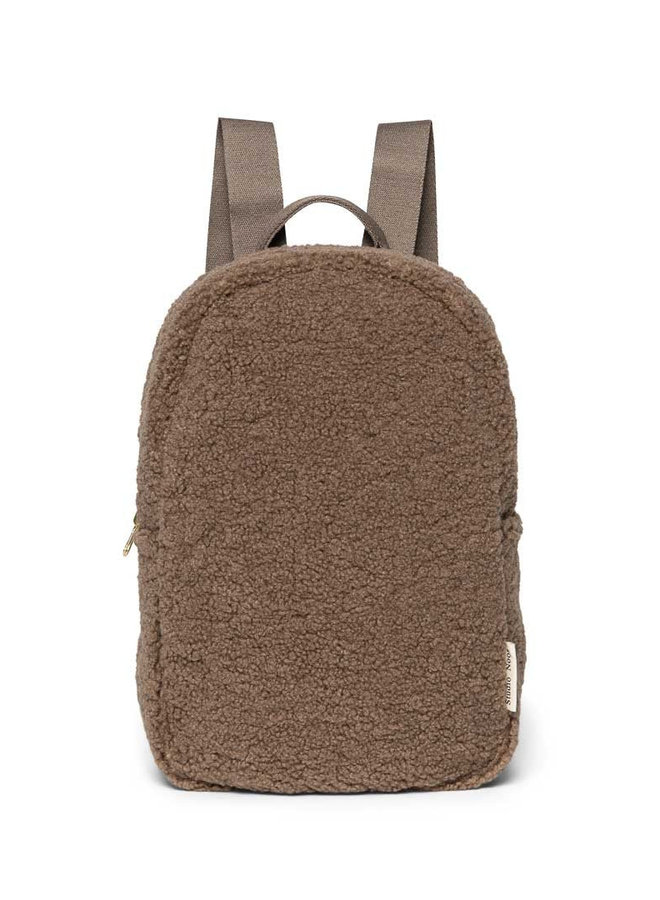 Brown Teddy Mini Backpack