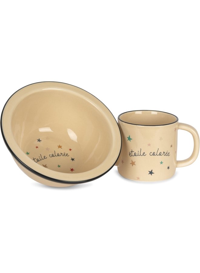 Ceramic Bowl & Cup