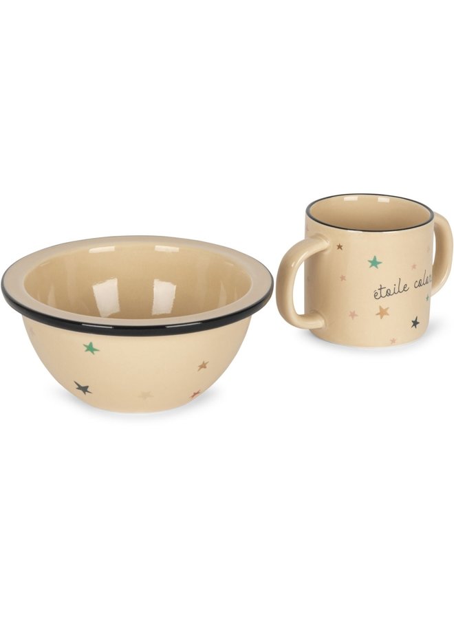 Ceramic Bowl & Cup