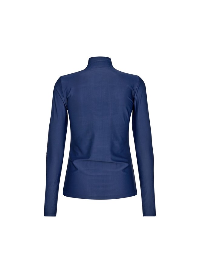 Sportshirt Langarm Deep Blue