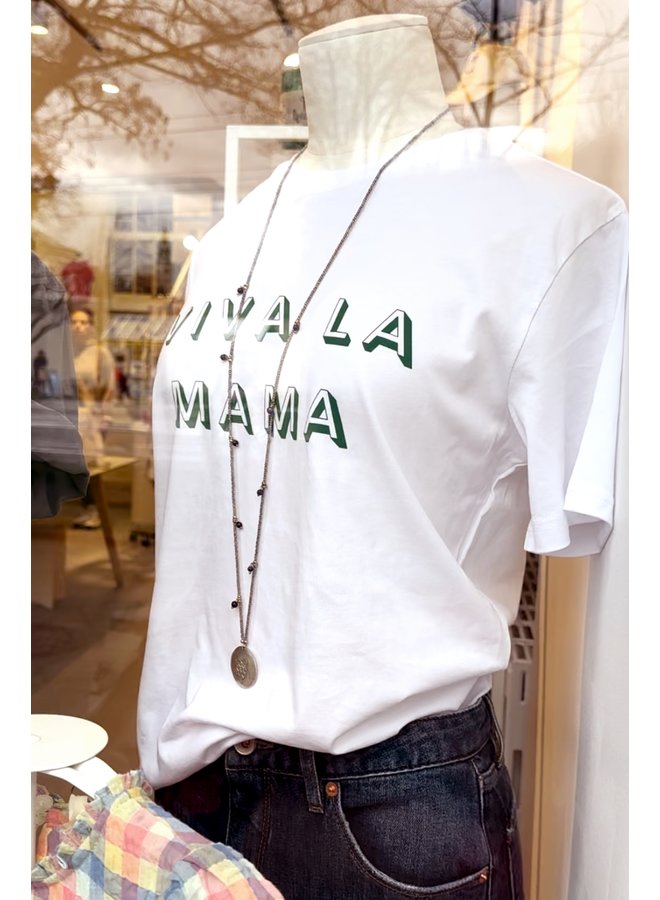 VIVA LA MAMA T-Shirt - white